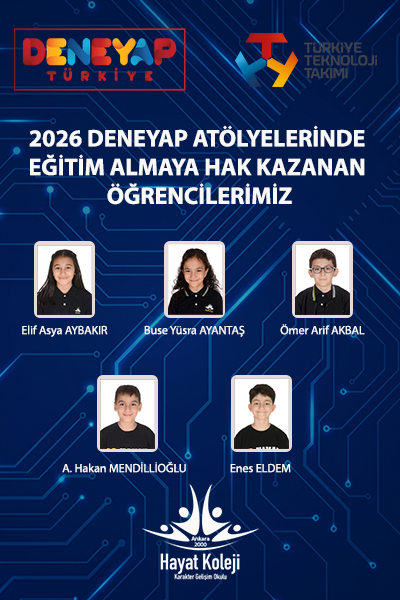 DENEYAP'ta B&uuml;y&uuml;k Gurur 